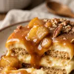 Caramel Apple Eclair Cake No Bake Recipe