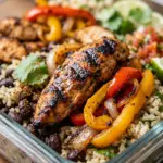 Chicken Fajita Meal Prep Bowls
