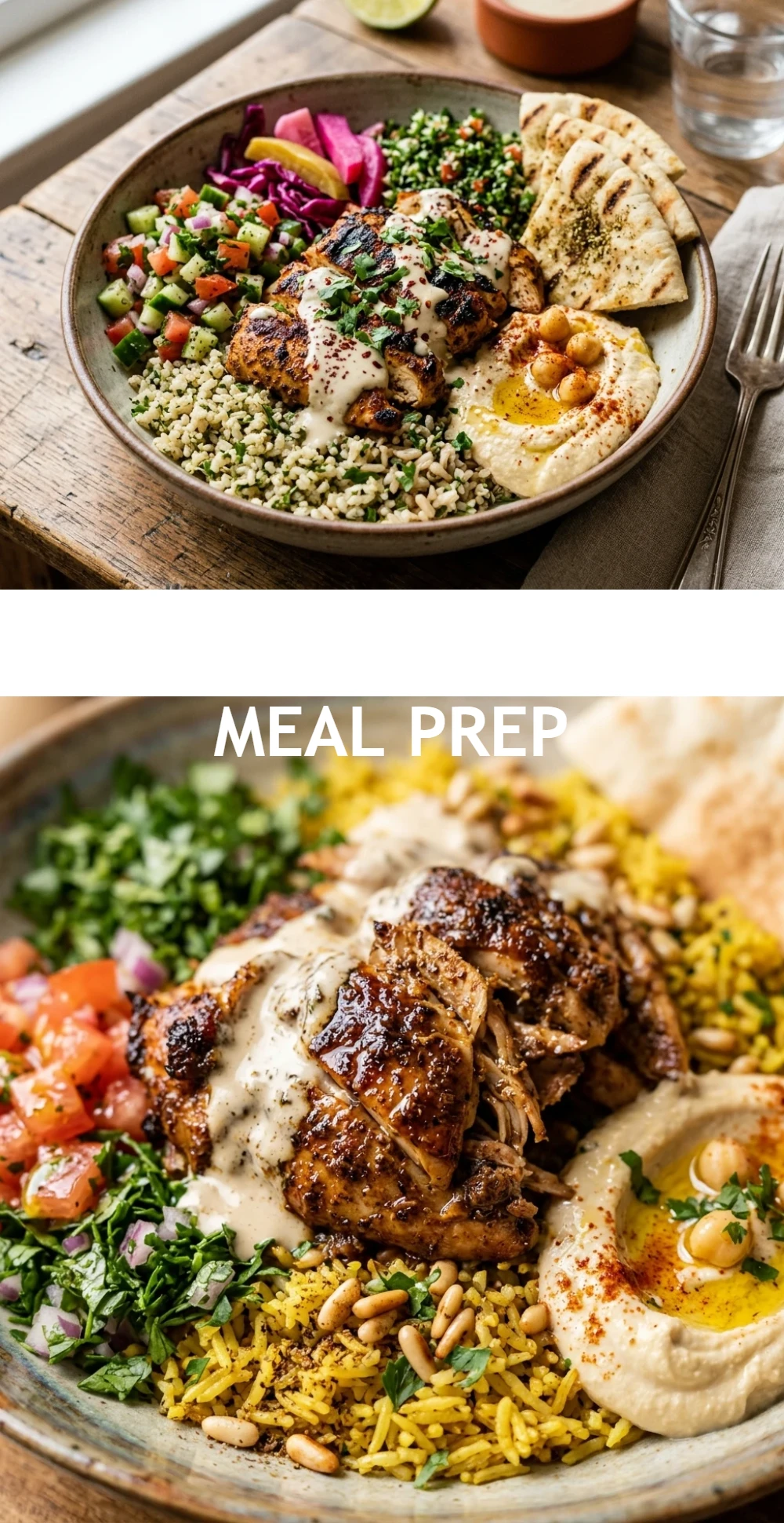 Chicken Shawarma Meal Prep