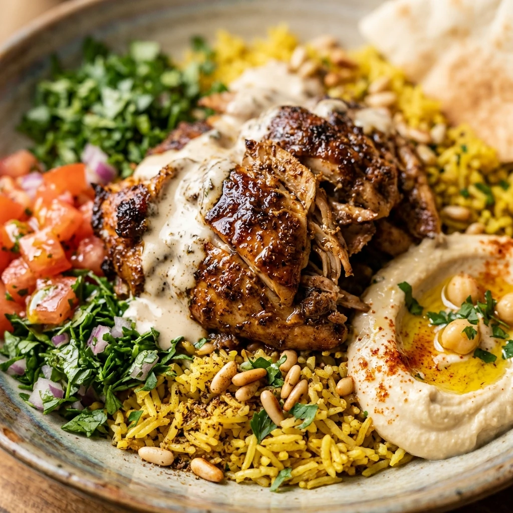 Chicken Shawarma Meal Prep