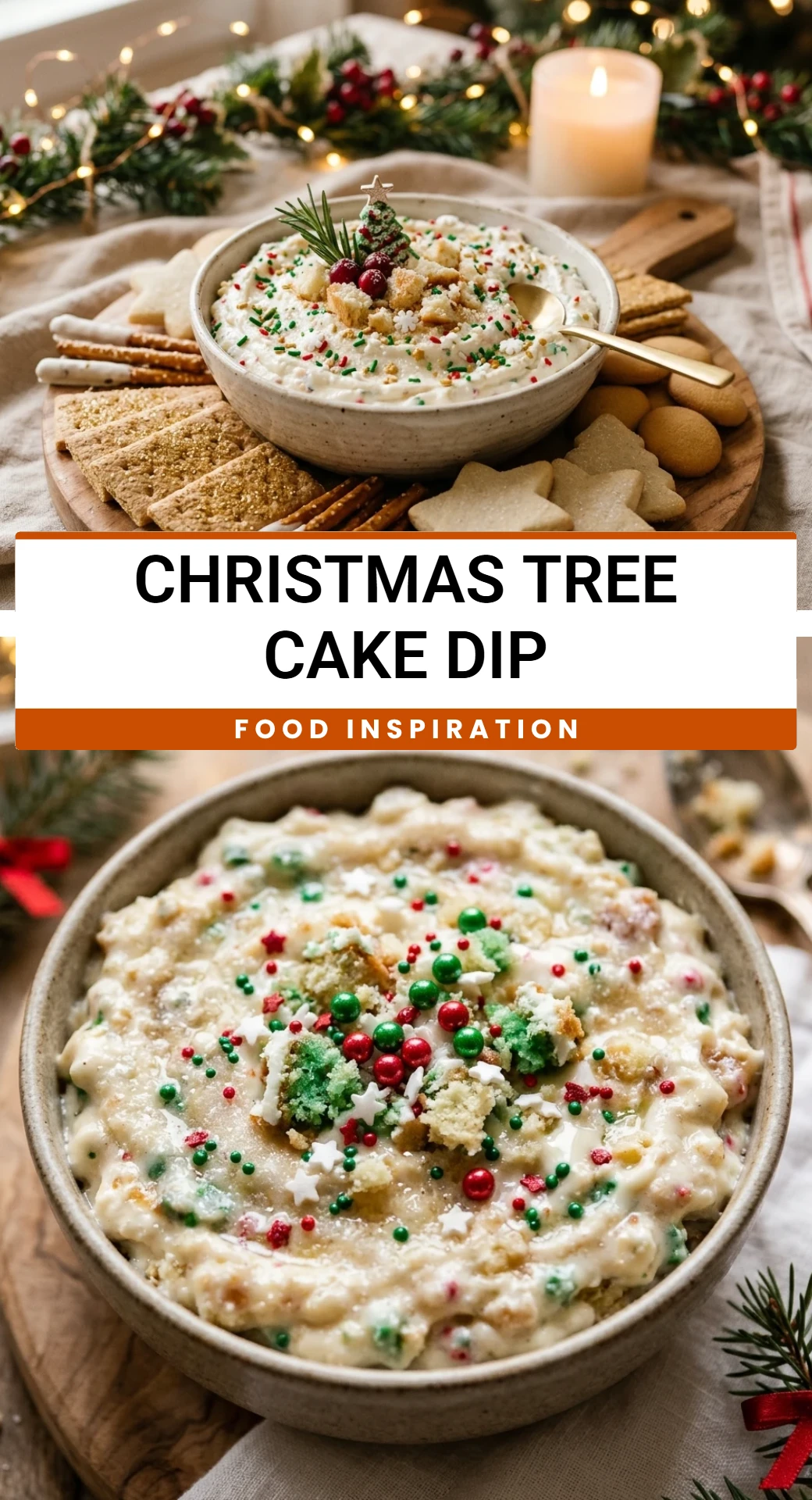 Christmas Tree Cake Dip