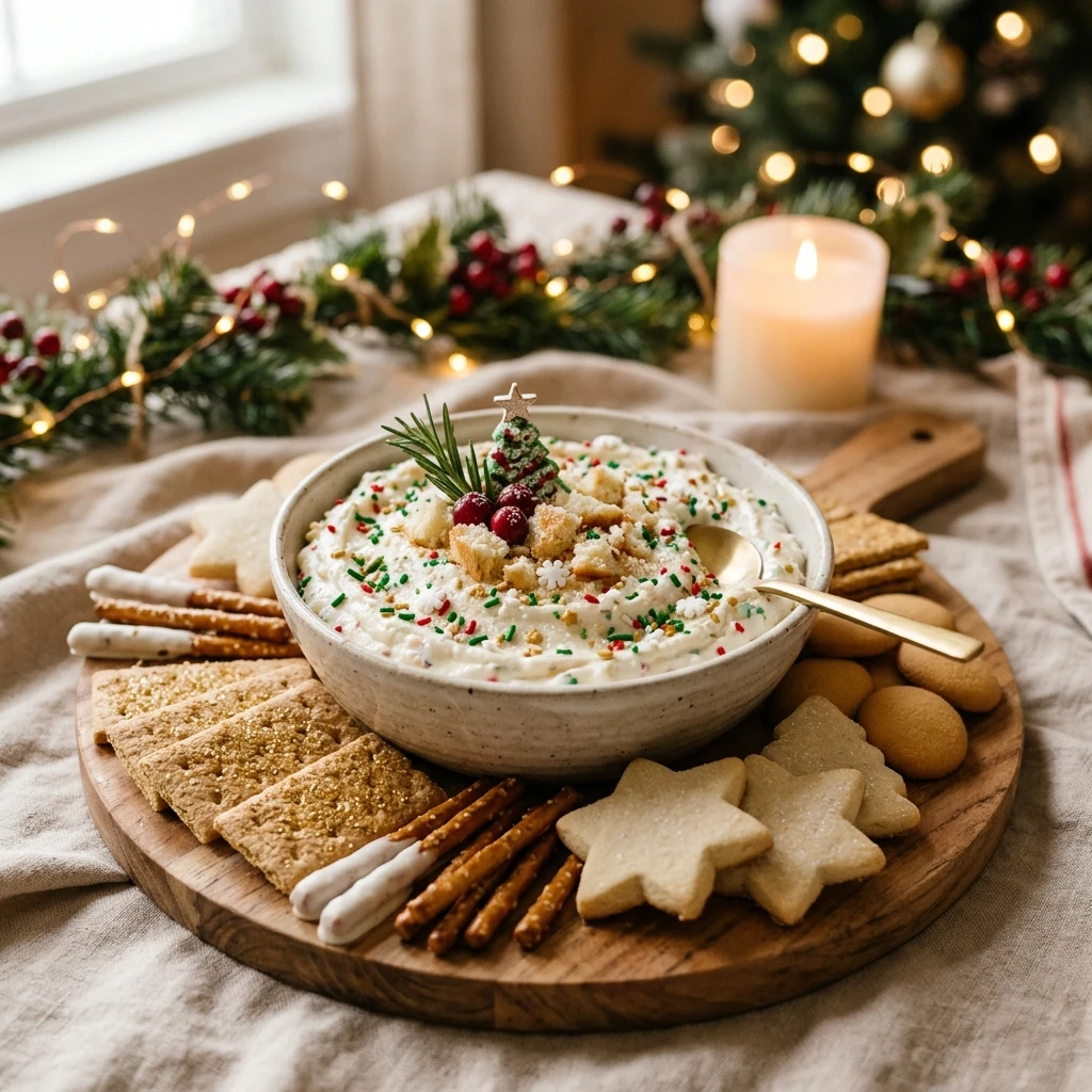 Christmas Tree Cake Dip