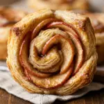 Cinnamon Apple Puff Pastry Roses Recipe