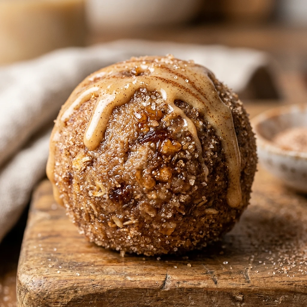 Cinnamon Roll Protein Bites