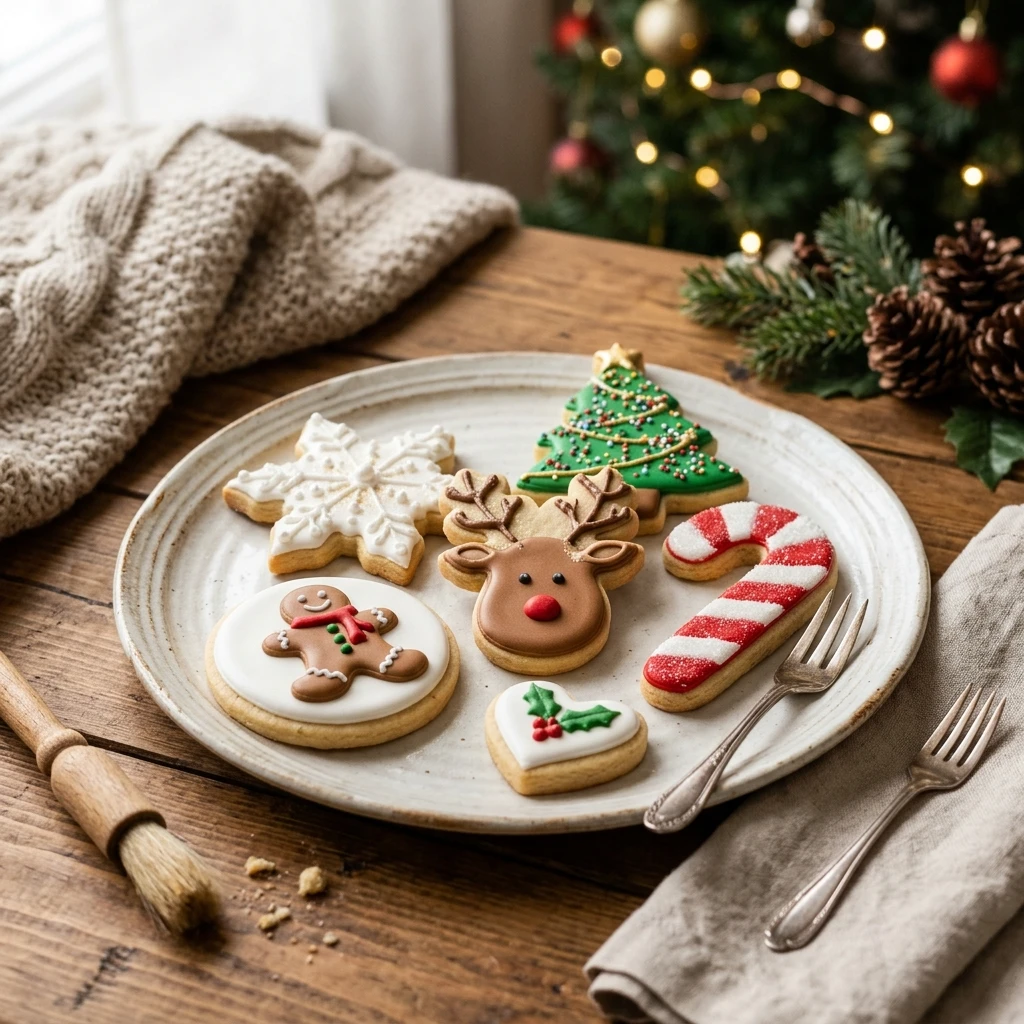 Classic Christmas Sugar Cookies