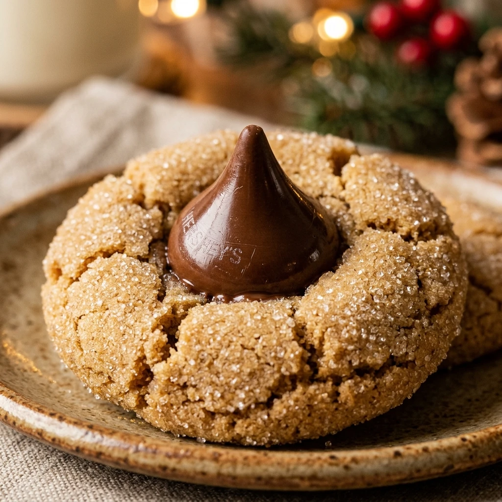 Classic Peanut Butter Blossoms for Christmas Baking