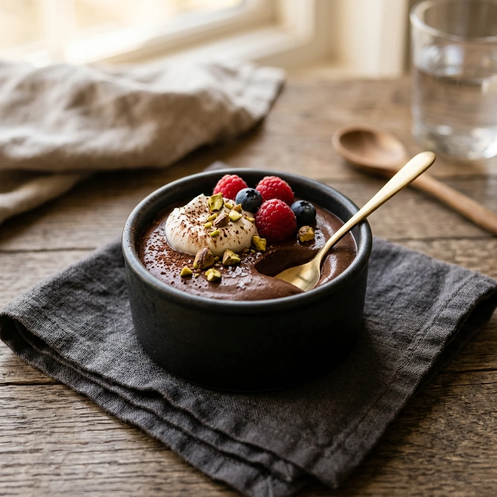 Cottage Cheese Chocolate Mousse High Protein