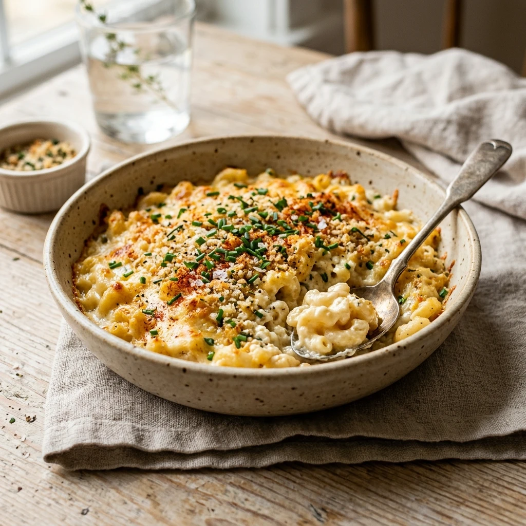 Cottage Cheese Mac and Cheese