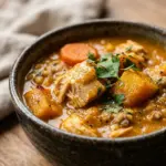 Cozy Crockpot Pumpkin Chicken Stew Recipe