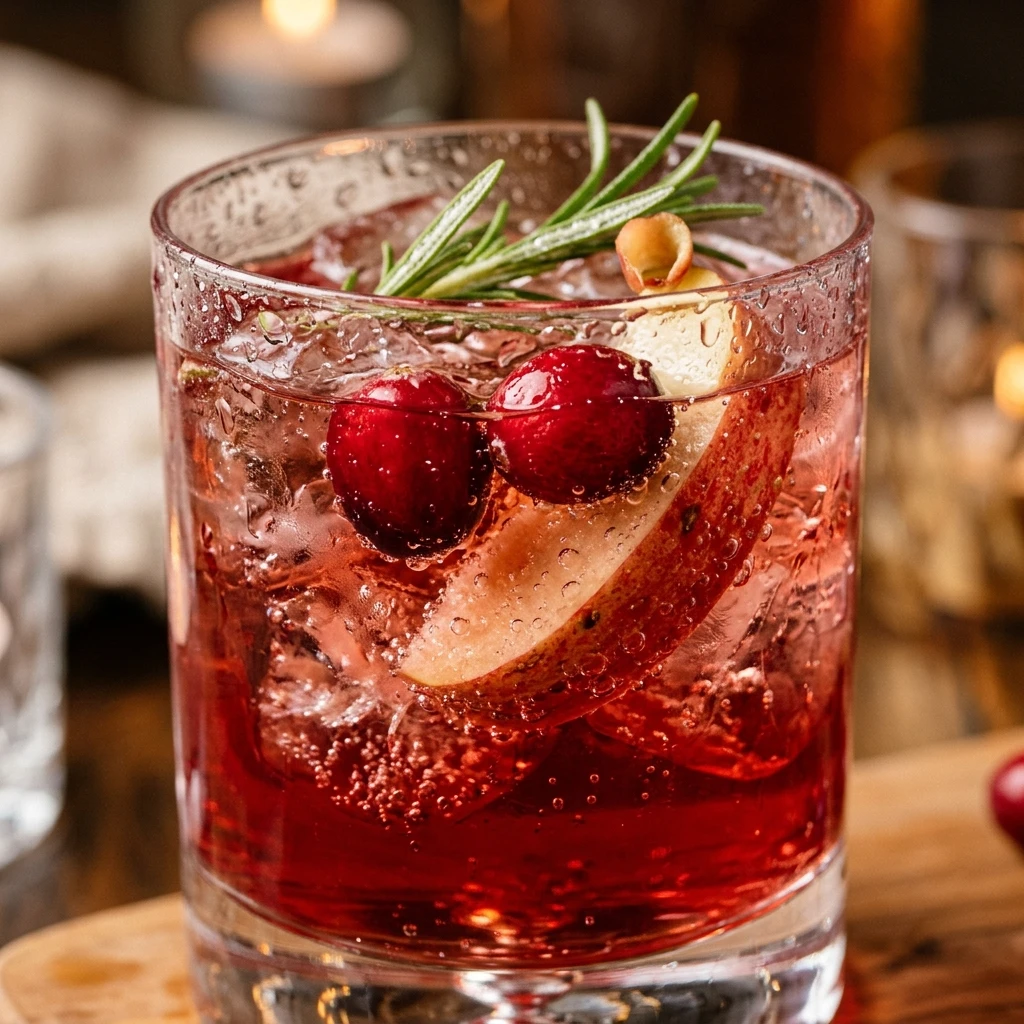 Cranberry Apple Mocktail