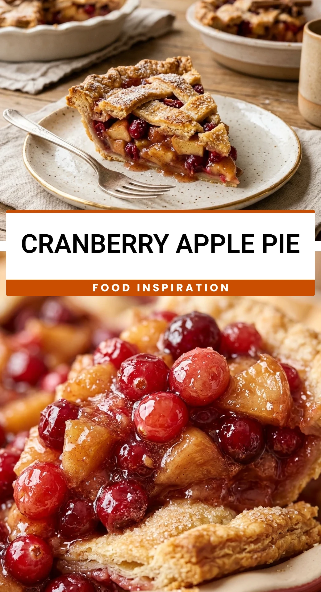 Cranberry Apple Pie
