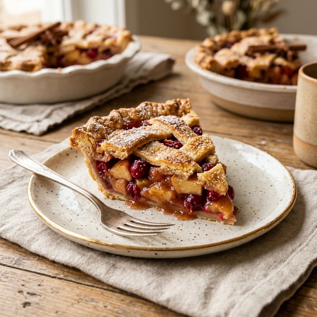 Cranberry Apple Pie