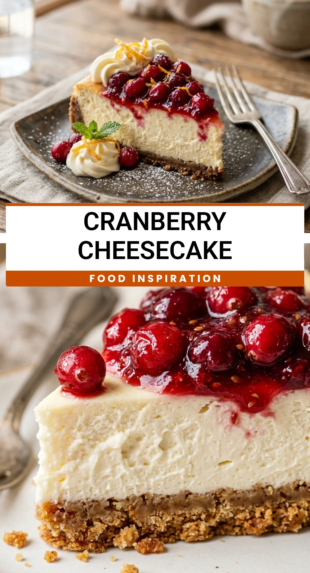 Cranberry Cheesecake