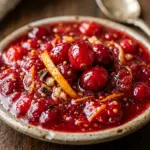 Cranberry Chutney With Orange Ginger