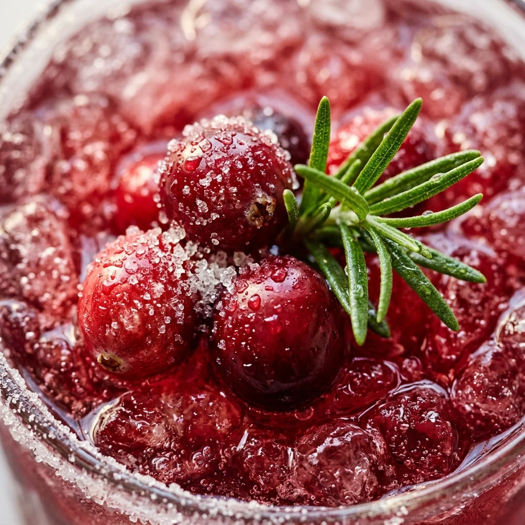 Cranberry Holiday Mocktail