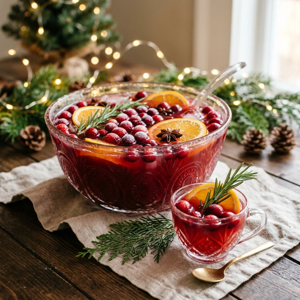 Cranberry Holiday Punch