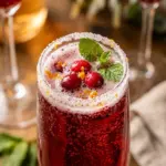 Cranberry Mimosa Mocktail
