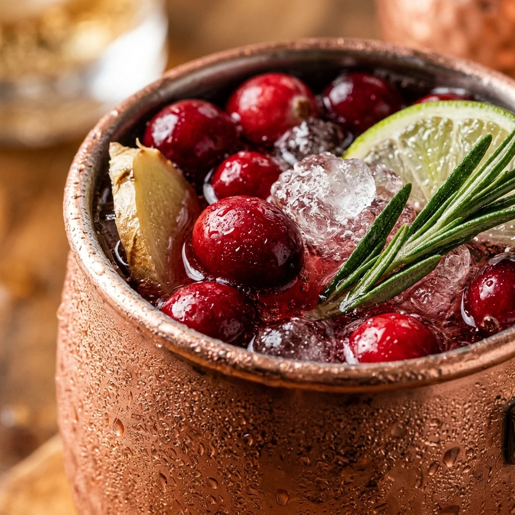 Cranberry Moscow Mule