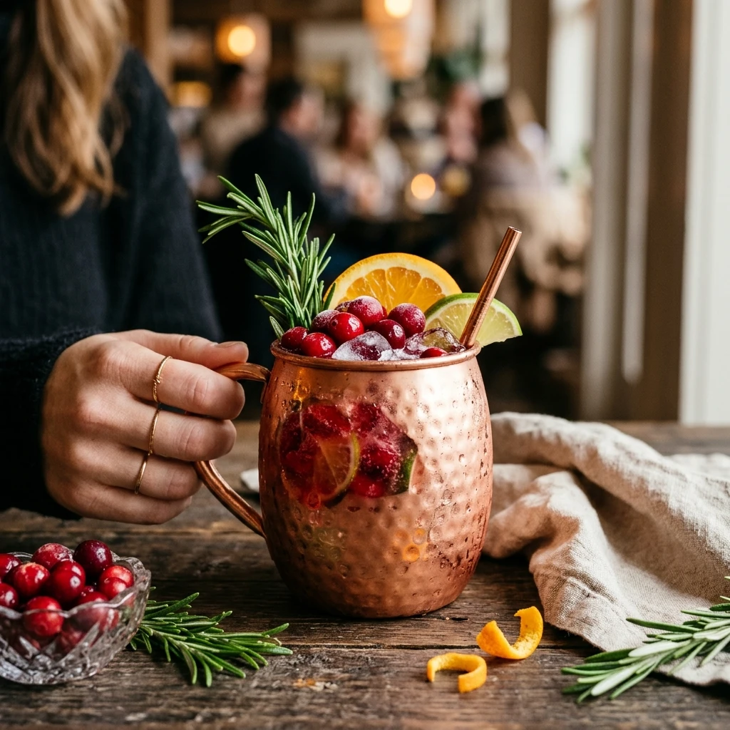 Cranberry Moscow Mule