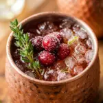 Cranberry Mule Mocktail