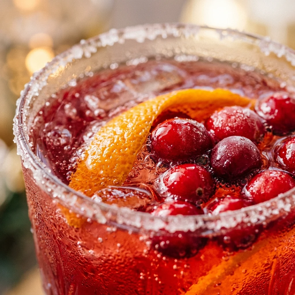 Cranberry Orange Mocktail