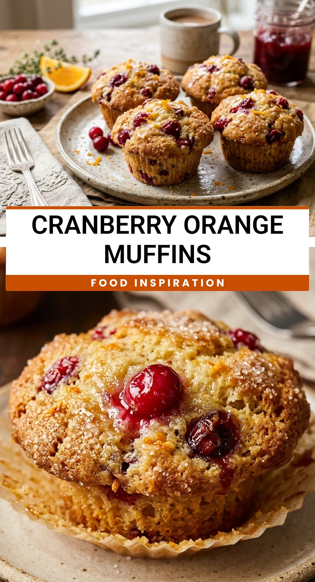 Cranberry Orange Muffins