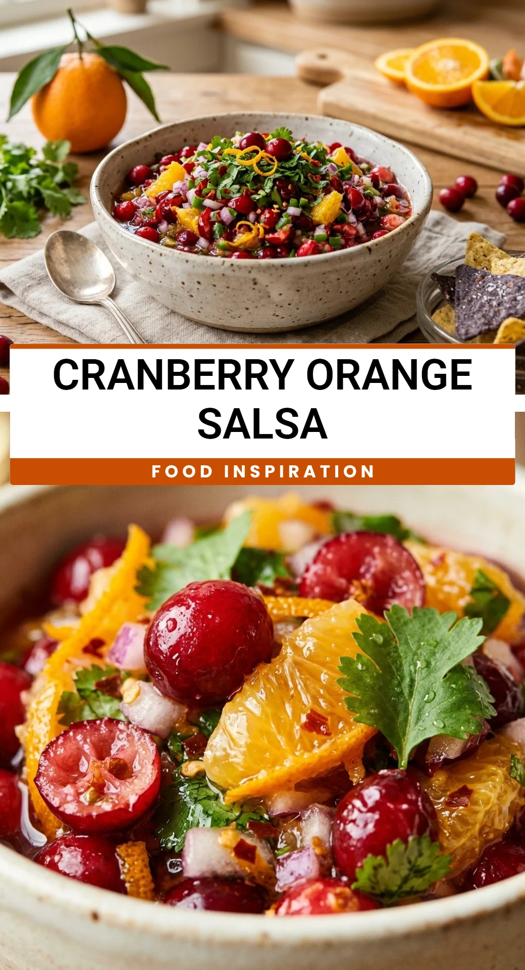 Cranberry Orange Salsa