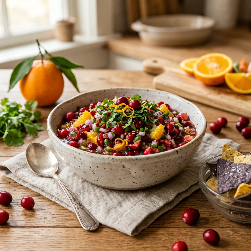 Cranberry Orange Salsa