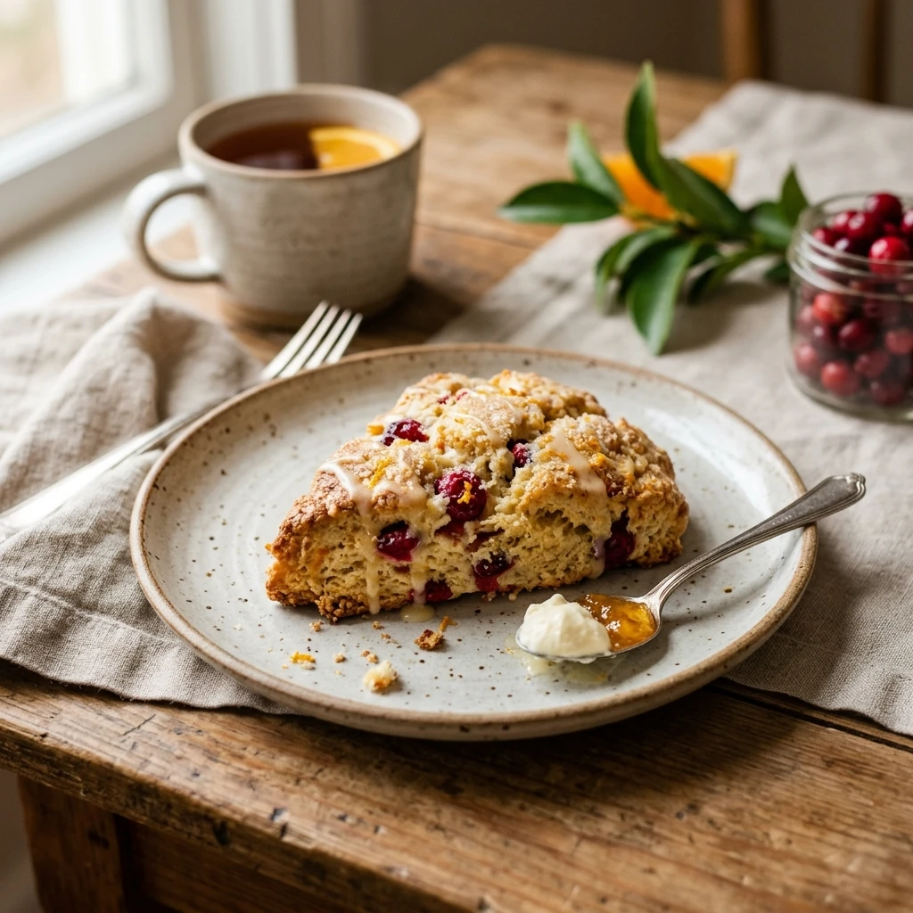 Cranberry Orange Scones