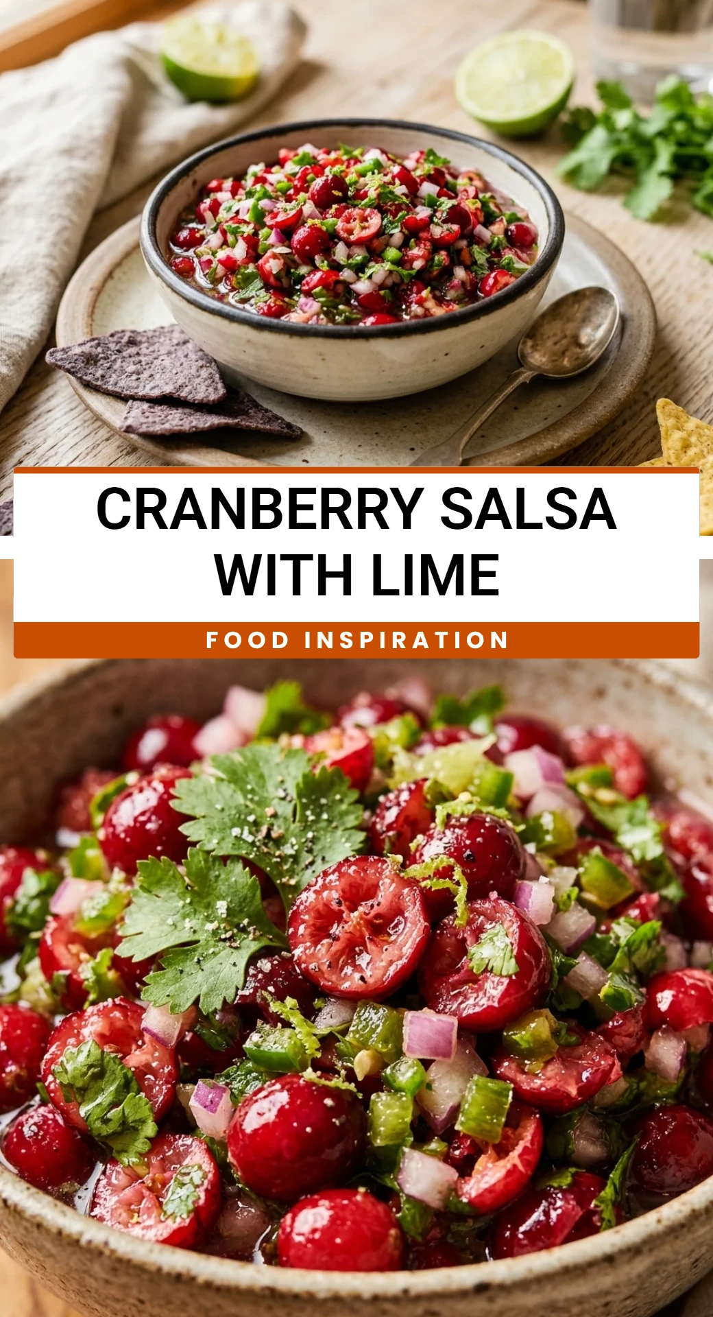 Cranberry Salsa With Lime
