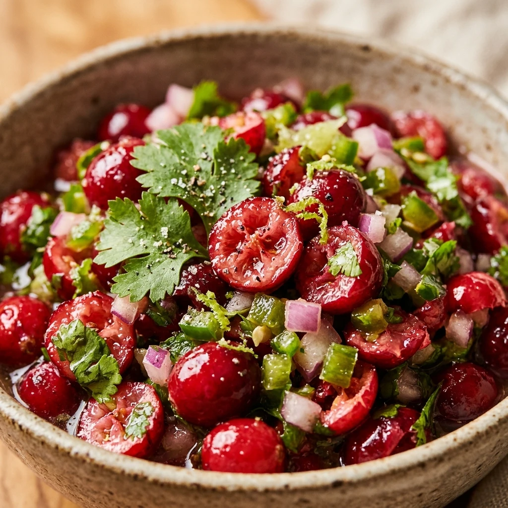 Cranberry Salsa With Lime