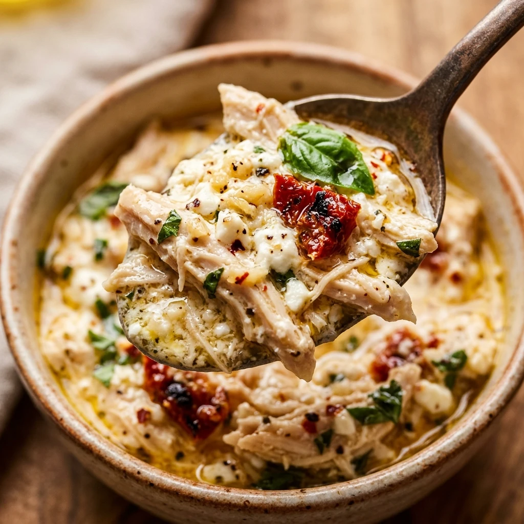 Creamy Cottage Cheese Tuscan Chicken