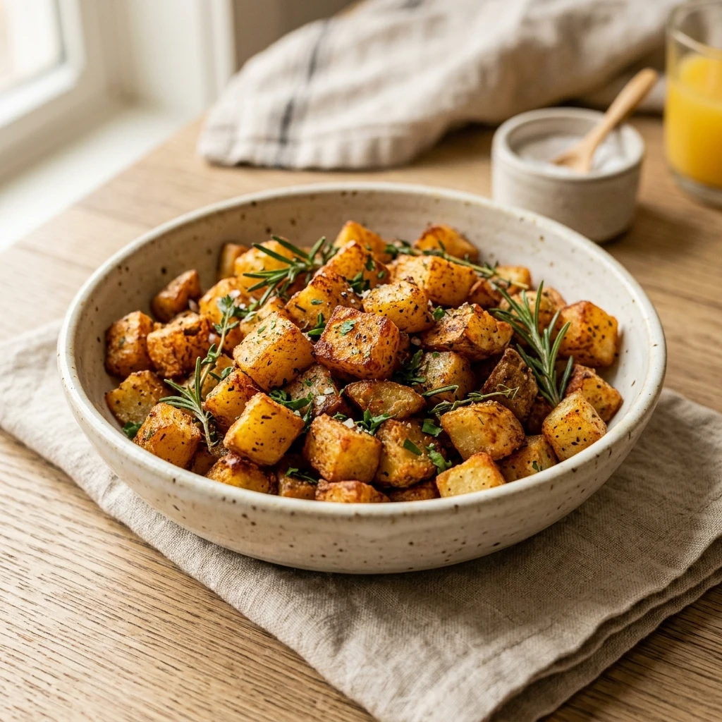 Crispy Air Fryer Breakfast Potatoes