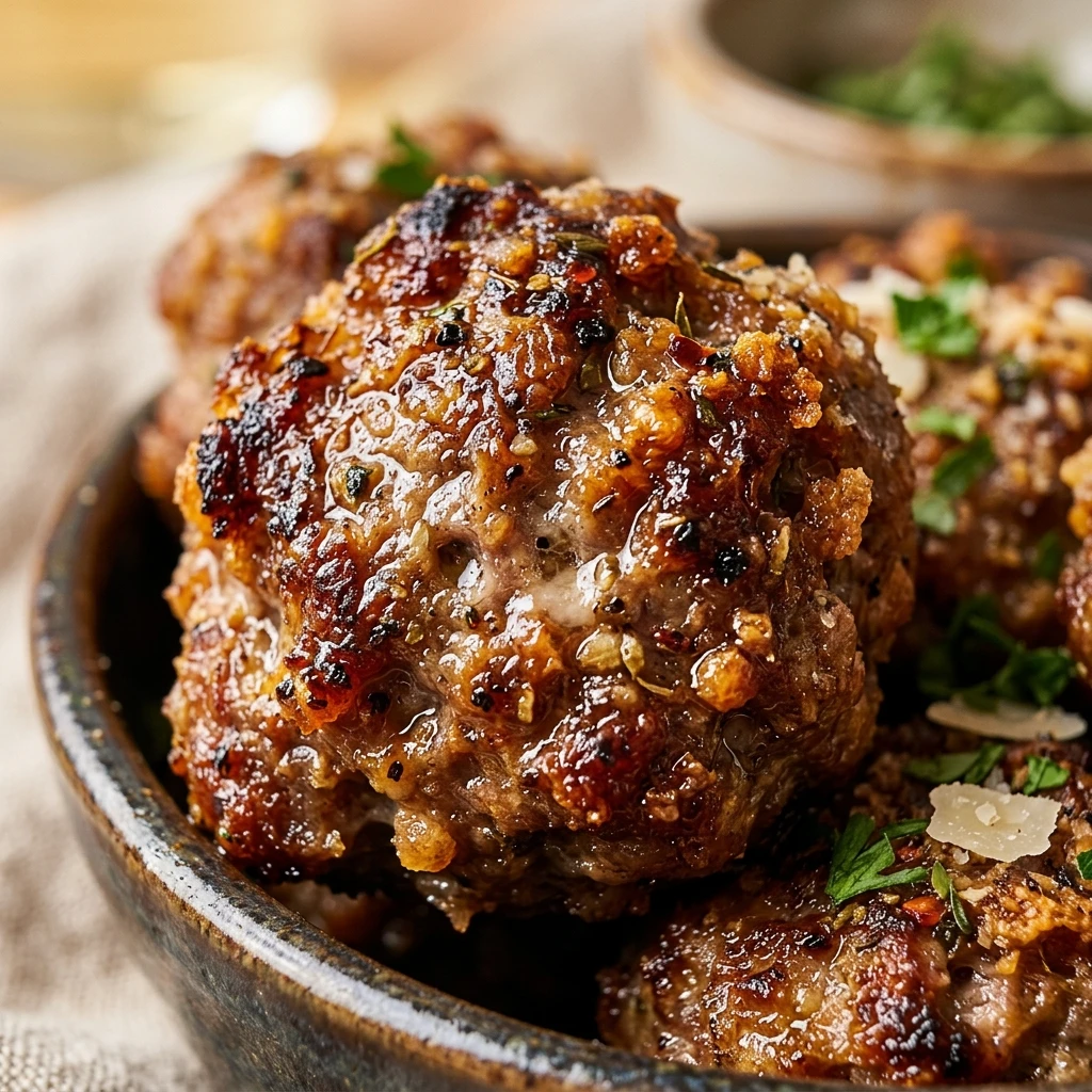 Crispy Air Fryer Meatballs