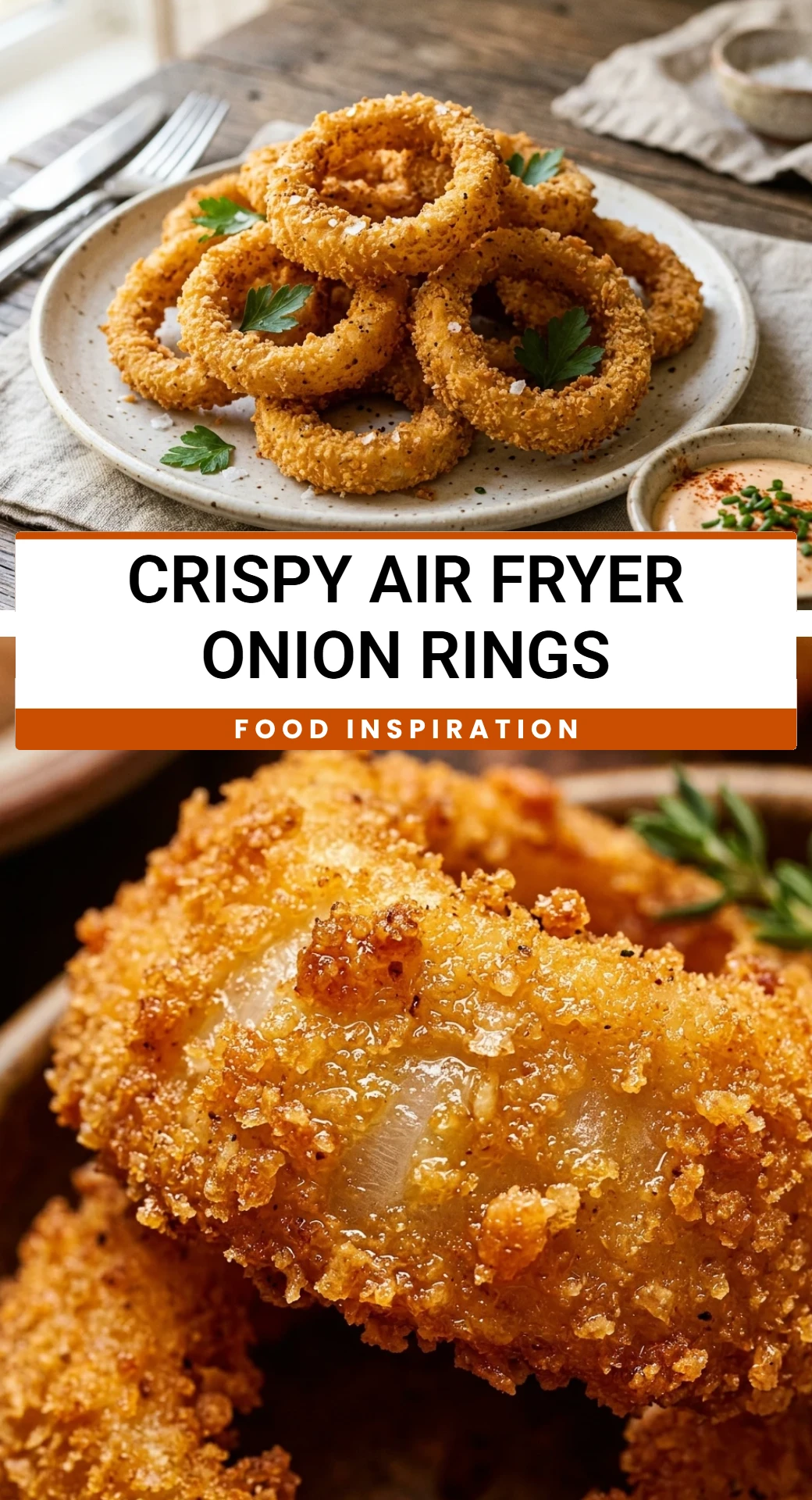 Crispy Air Fryer Onion Rings