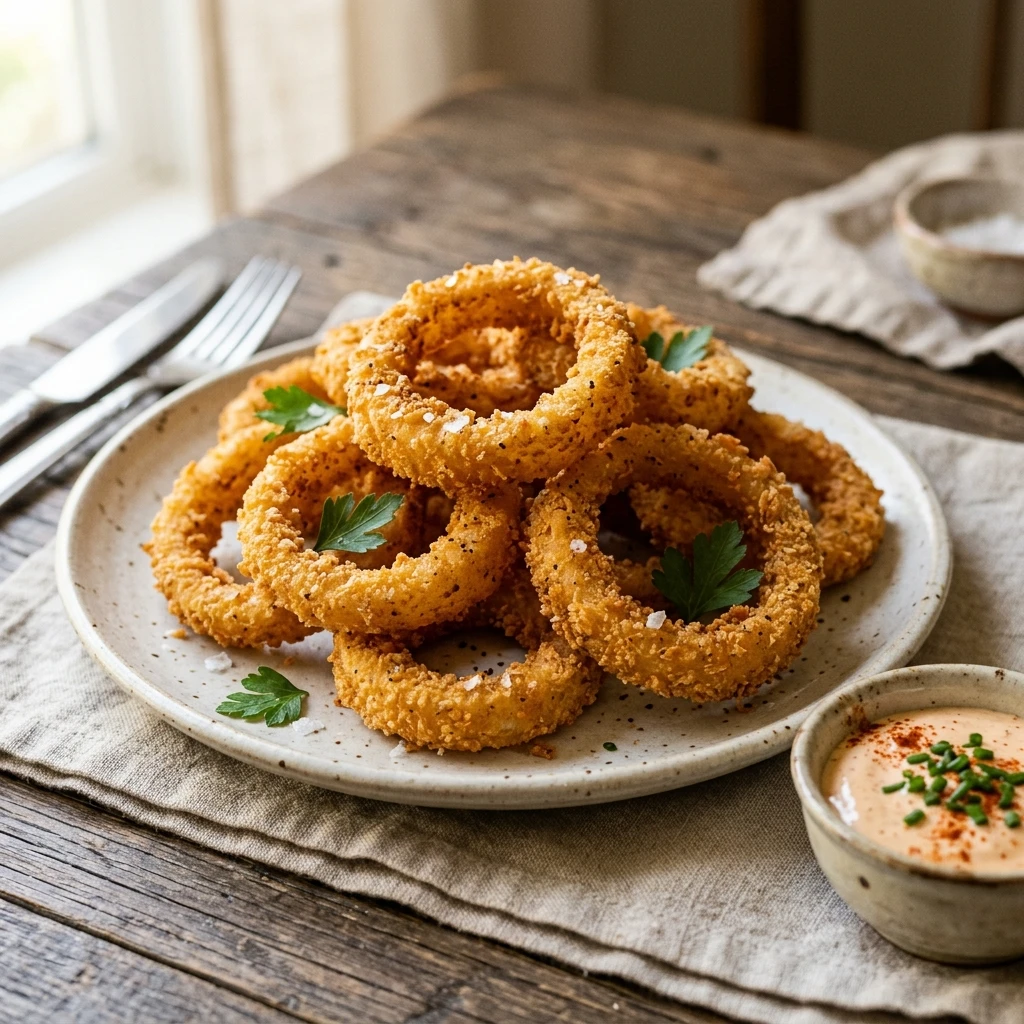 Crispy Air Fryer Onion Rings