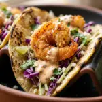 Crispy Air Fryer Shrimp Tacos