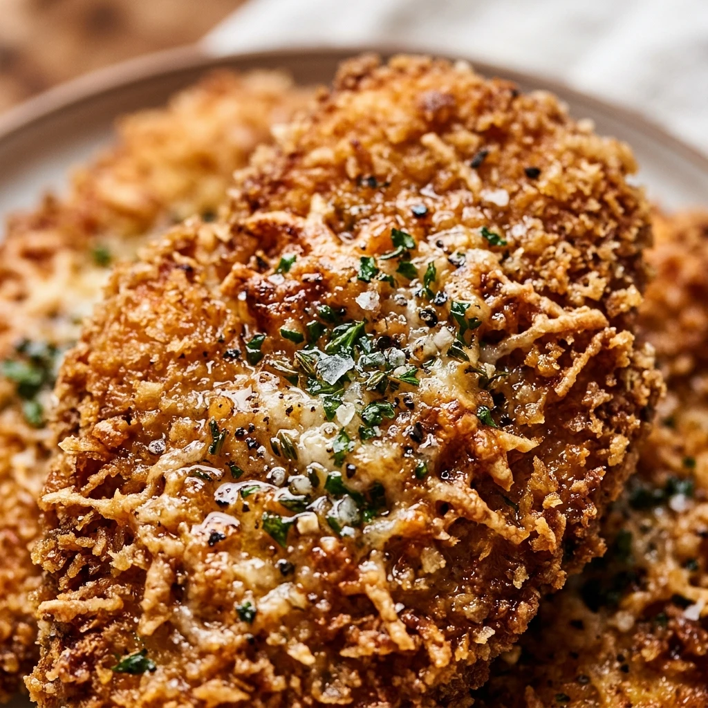 Crispy Parmesan Chicken Cutlets
