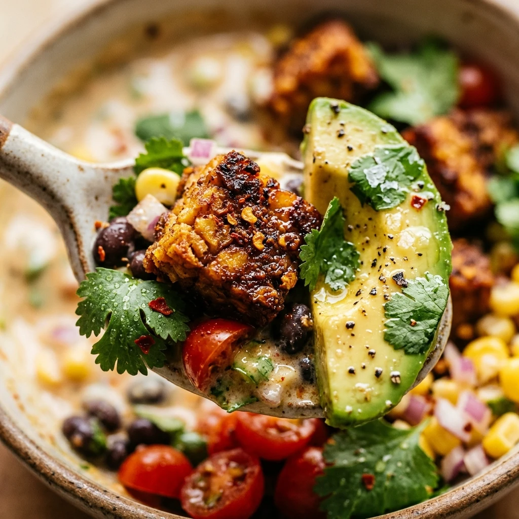 Crispy Tempeh Taco Bowls