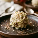 Decadent Eggnog Truffles with White Chocolate and Nutmeg