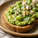 Edamame Avocado Hummus Toast