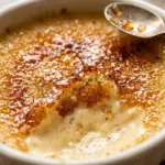 Eggnog Creme Brulee with Torched Sugar Crust