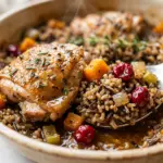 Fall Harvest Chicken And Wild Rice Skillet Recipe