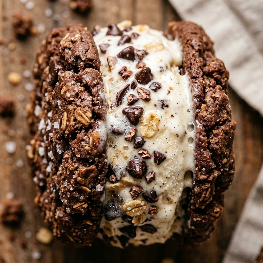 Frozen Yogurt Protein Sandwiches