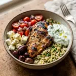 Greek Chicken Protein Bowls