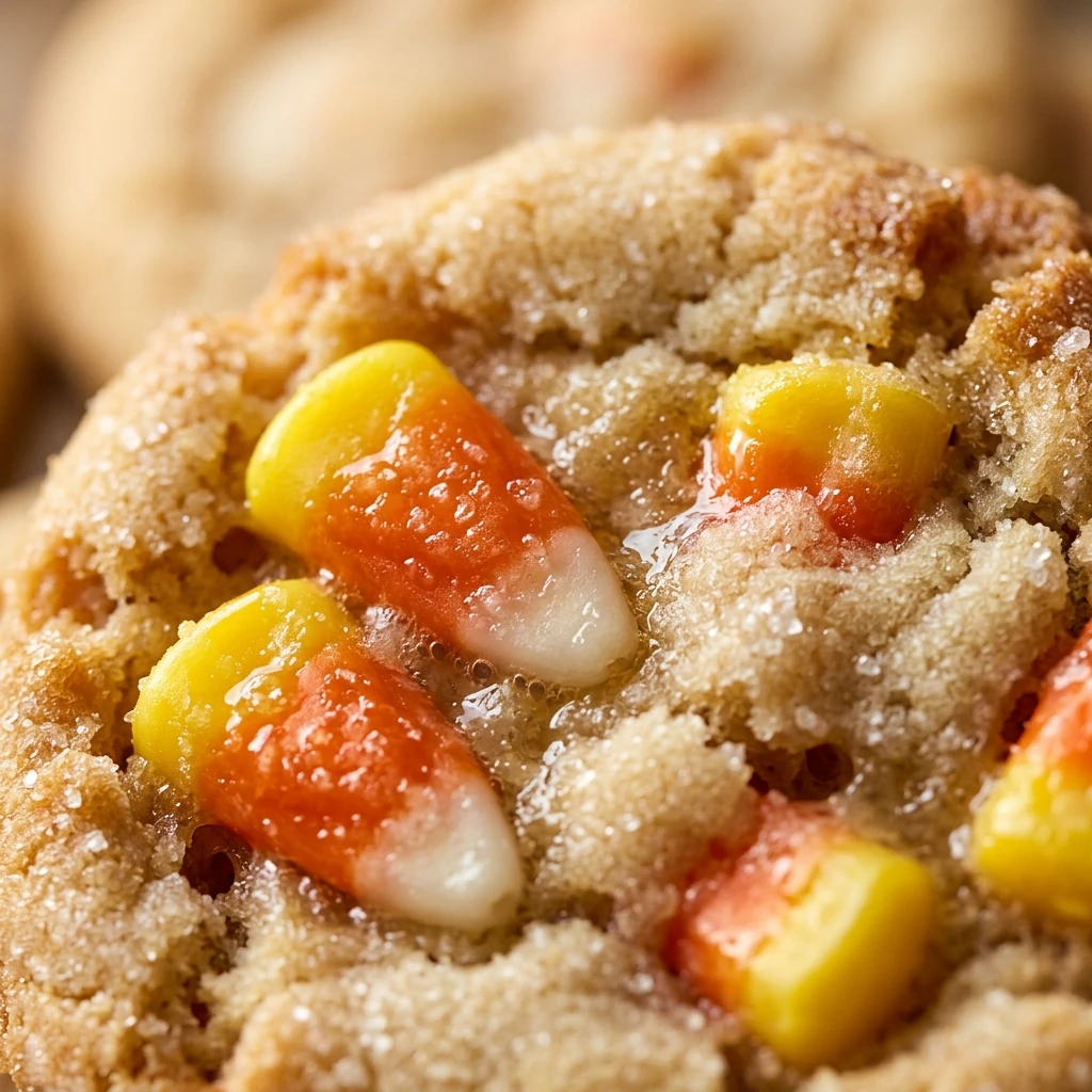 Halloween Candy Corn Sugar Cookies Recipe