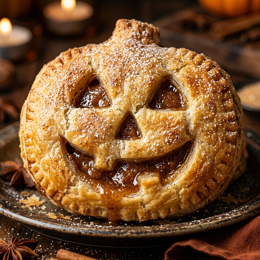 Halloween Jack O Lantern Hand Pies Recipe
