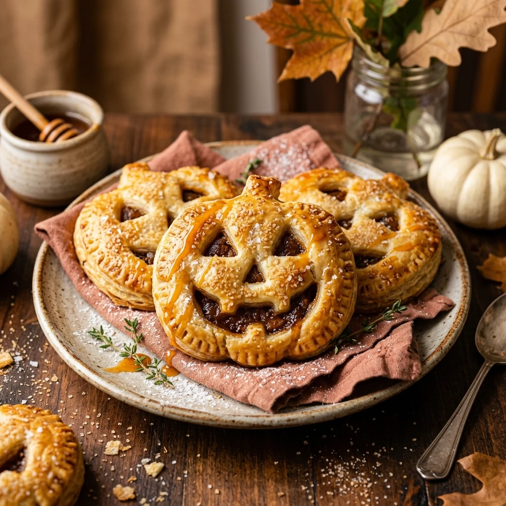 Halloween Jack O Lantern Hand Pies Recipe