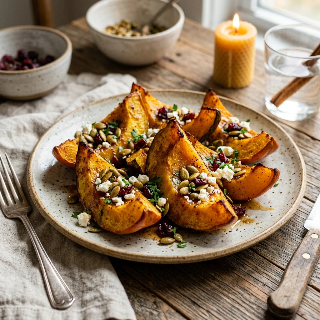 Healthy Air Fryer Acorn Squash Fall