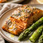 Healthy Air Fryer Salmon and Asparagus